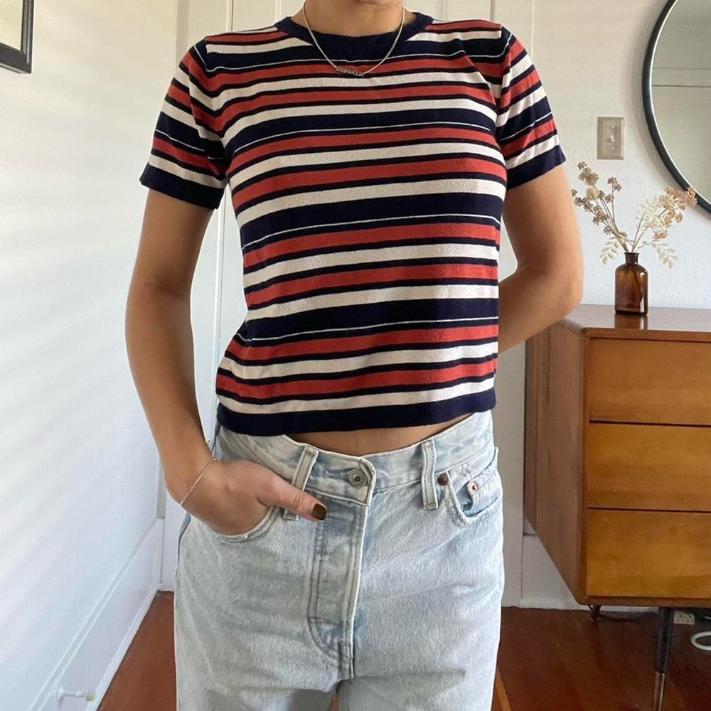 Brandy Melville stripe tee